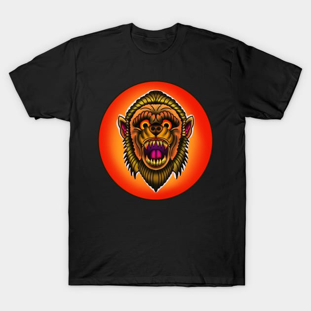 Wolfman T-Shirt by TattoofaceMiller